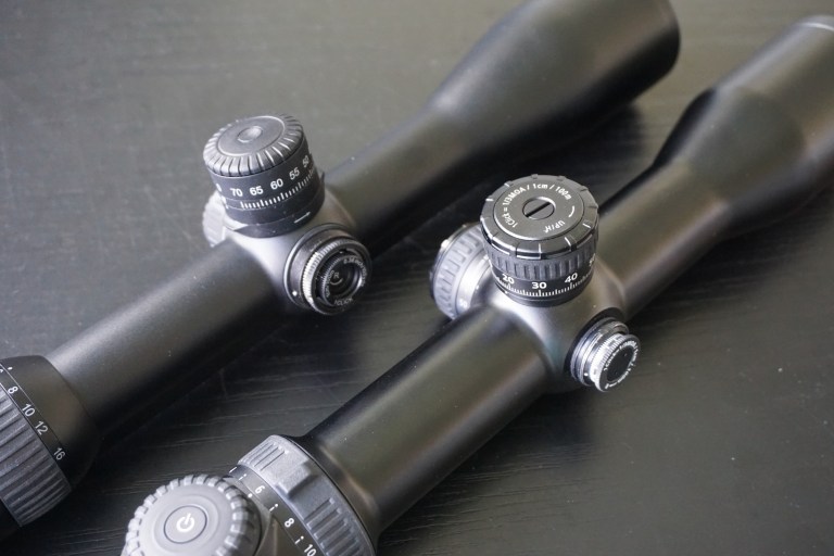 Swarovski Z8i 2-16×50 P vs Zeiss Victory V8 1.8-14×50 T* tube diameters